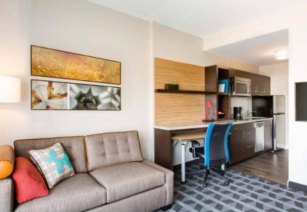 Студио Стандарт Кровать Кинг, Towneplace Suites By Marriottdetroit Canton