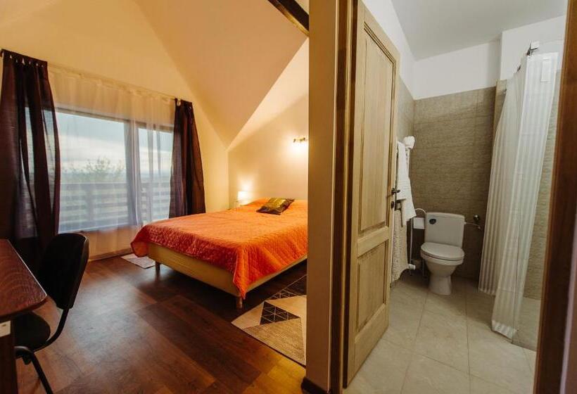 带大床的标准间, Pensiunea Casa Negrea