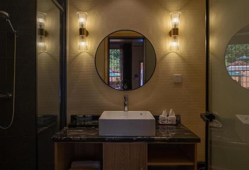 Четырехместный Номер Стандарт, Lijiang Man She   Snow Mountain View Designer B&b