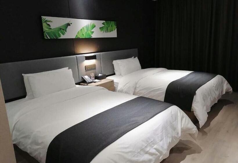 Номер Премиум, Thank Inn Chain Hotel Shangqiu Yongcheng Jinbo Grand Plaza