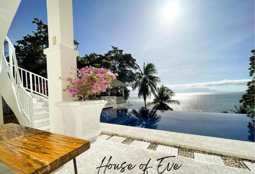 غرفة ديلوكس مطلّة علي البحر, House Of Eve Samal Island