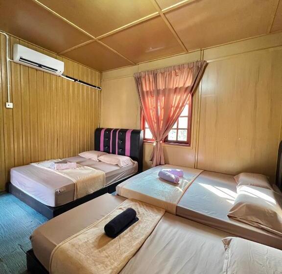 Семейный Номер, Perhentian Sri Tanjung , Kampung Nelayan Pulau Perhentian