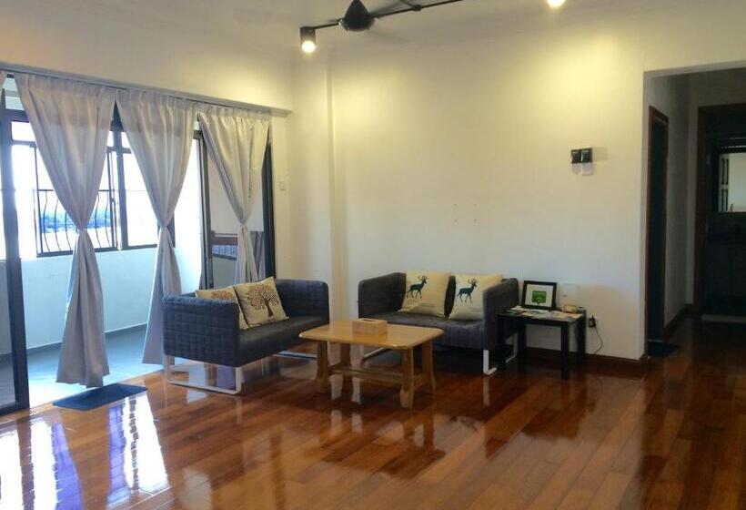 آپارتمان 1 خوابه با بالکن, Jen Homestay