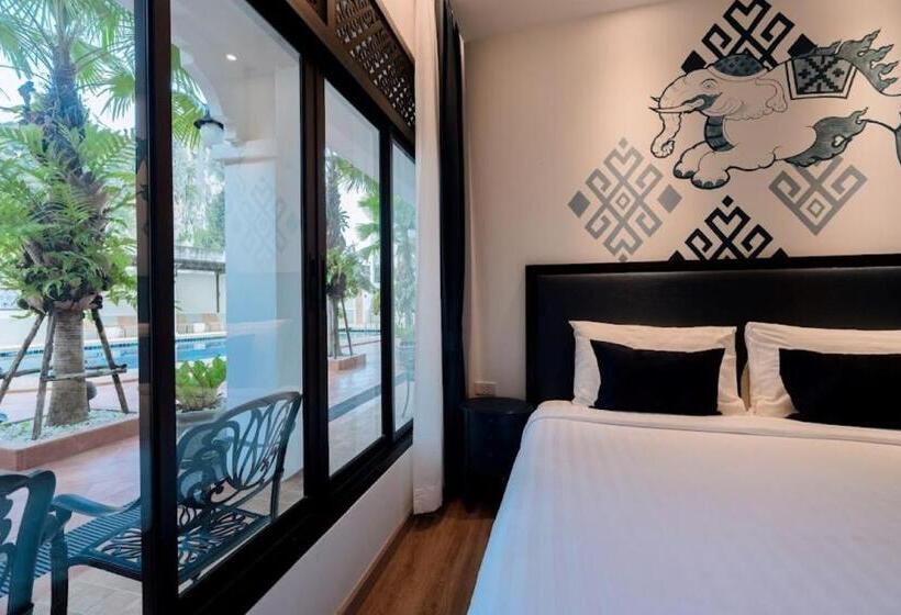 اتاق استاندارد با چشم‌انداز استخر, Sabai Hotel Aonang