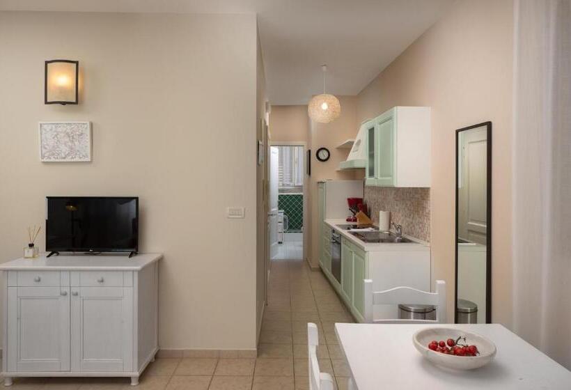 침실 1개 바다 전망 아파트, Angelo D'oro Apartments Trevisol
