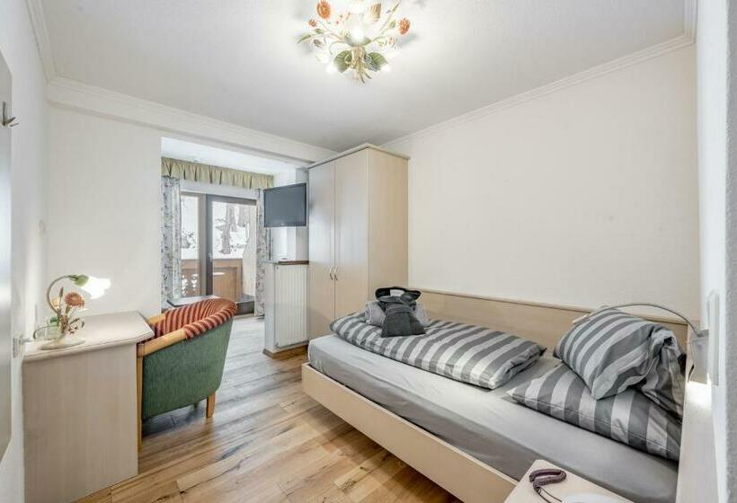 Quarto Estandar Individual com Sacada, 4 Sterne Superior Mühle Resort 1900   Adults Only