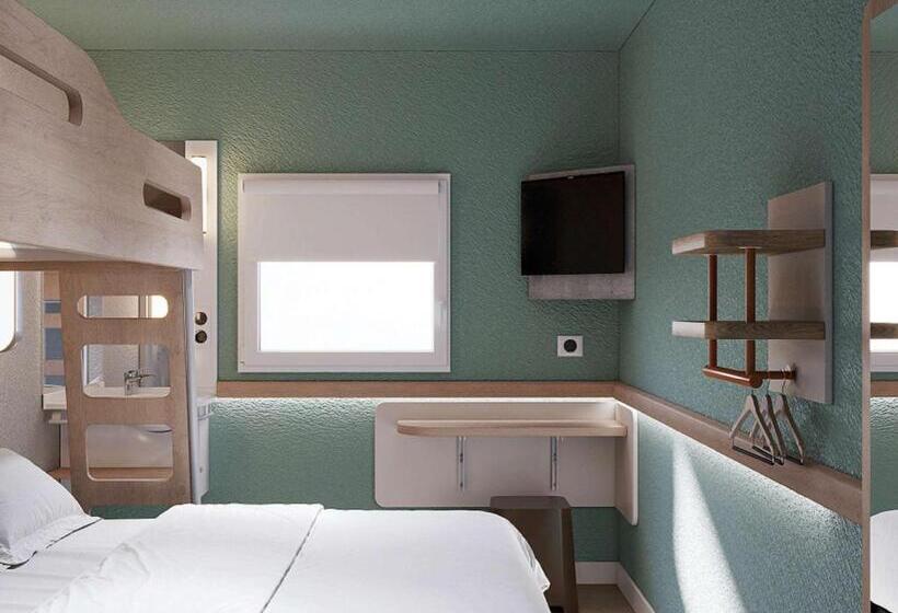 침실이 1개인 아파트 연결 중, Ibis Budget Poitiers Nord Futuroscope
