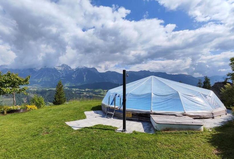 آپارتمان 1 خوابه با چشمانداز باغ, Posers Bergwelt B&b