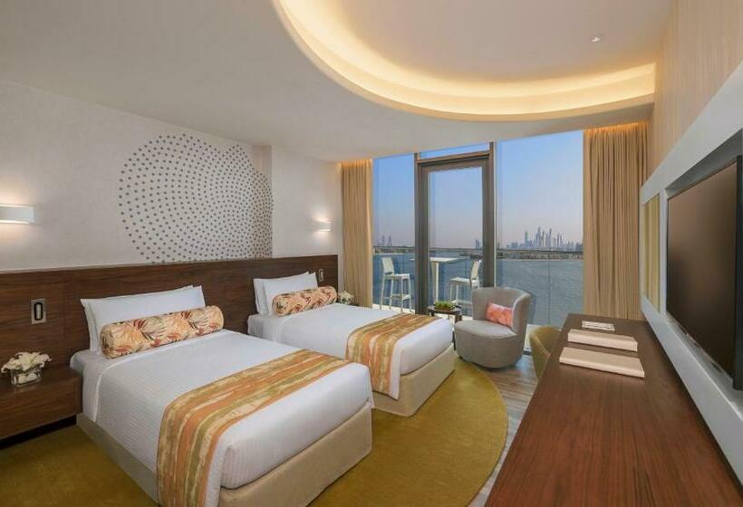 Номер Deluxe Кровать Кинг, The Retreat Palm Dubai Mgallery By Sofitel