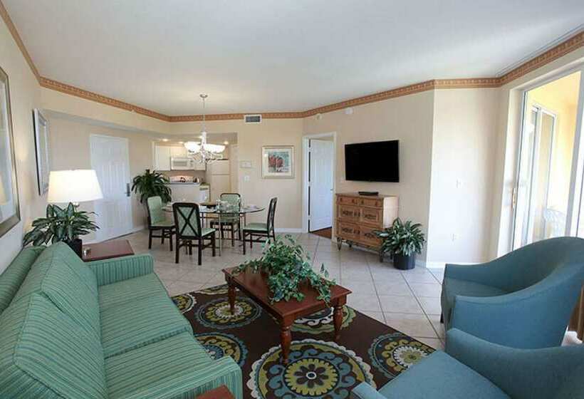 Люкс Deluxe 2 Спальни, Vacation Village At Weston