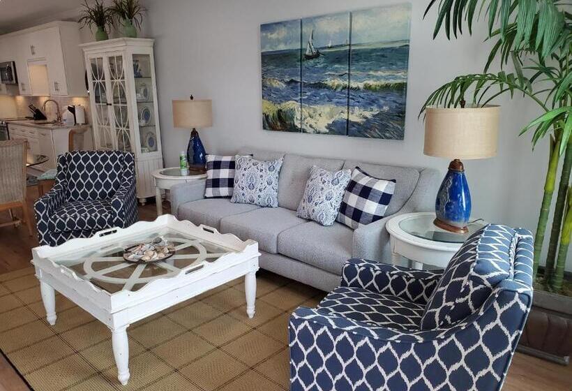침실 1개 발코니 아파트, The Moorings Condo   Wild Dunes Resort   Isle Of Palms Marina