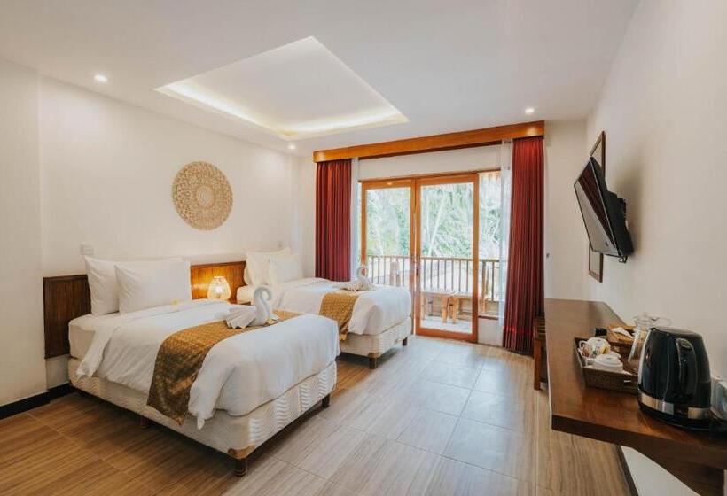 Люкс Вид на Бассейн, Alam Penari Resort Ubud