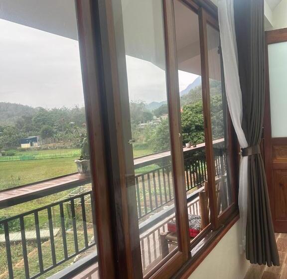 اتاق استاندارد با چشم‌انداز باغ, Peaceful Maichau Homestay