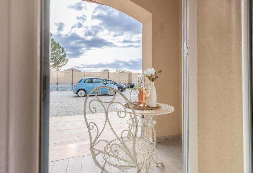 استودیو استاندارد با چشم‌انداز استخر, Villa Cangiano B&b And Pool