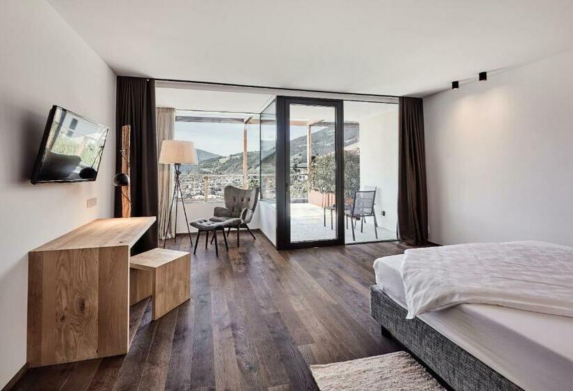 带露台的套间, Haller Suites & Restaurant