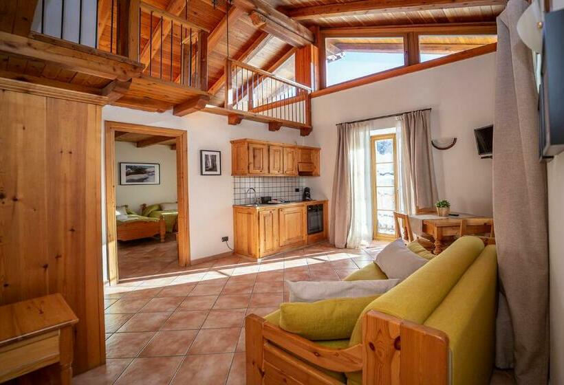 침실 2개 아파트, Residence Cascina Genzianella