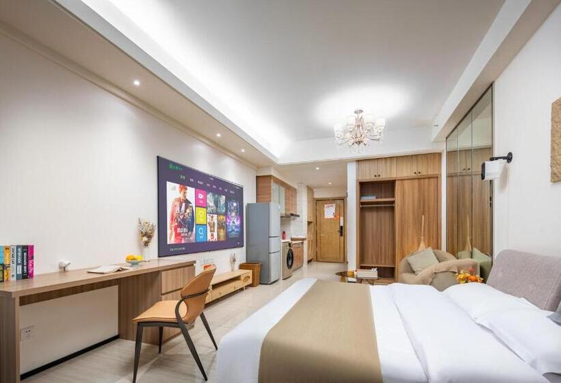 חדר דלוקס, Chengdu Yayu Apart
