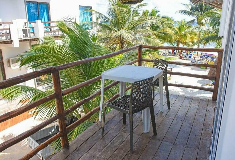テラス付きスタンダードルーム, El Fuerte Beach Apartments