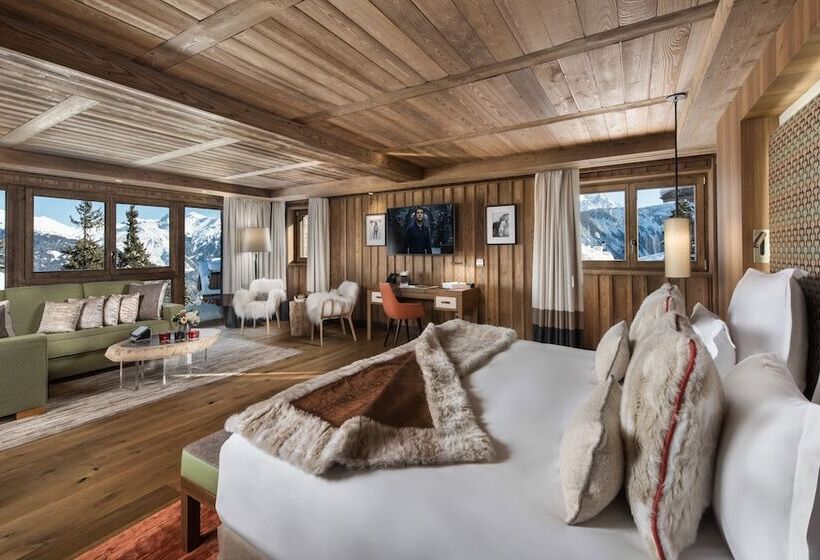 Номер Престиж, Hôtel Barrière Les Neiges Courchevel