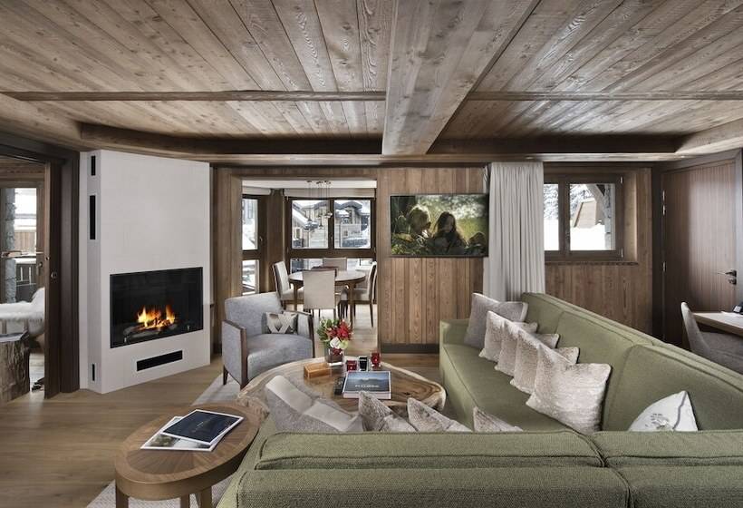디럭스 룸, Hôtel Barrière Les Neiges Courchevel