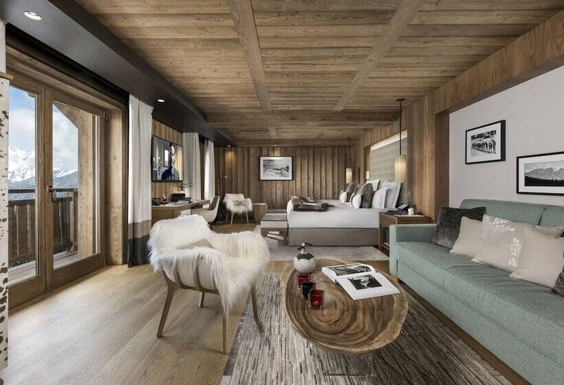 Номер Престиж, Hôtel Barrière Les Neiges Courchevel