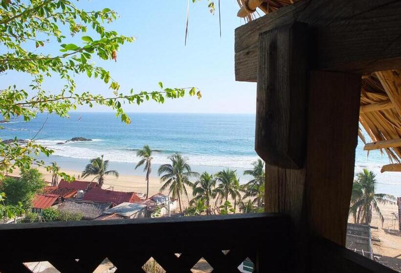 스탠다드 룸 바다 전망, La Loma Linda, Bungalows, Yoga And Feldenkrais, Starlink Internet