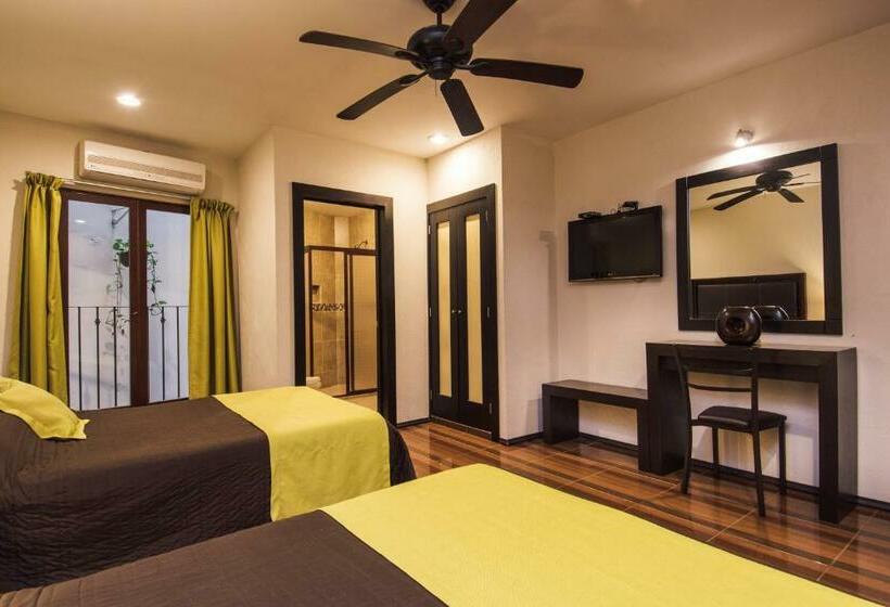 Номер Стандарт 2 Двуспальные Кровати, Majova Inn Xalapa