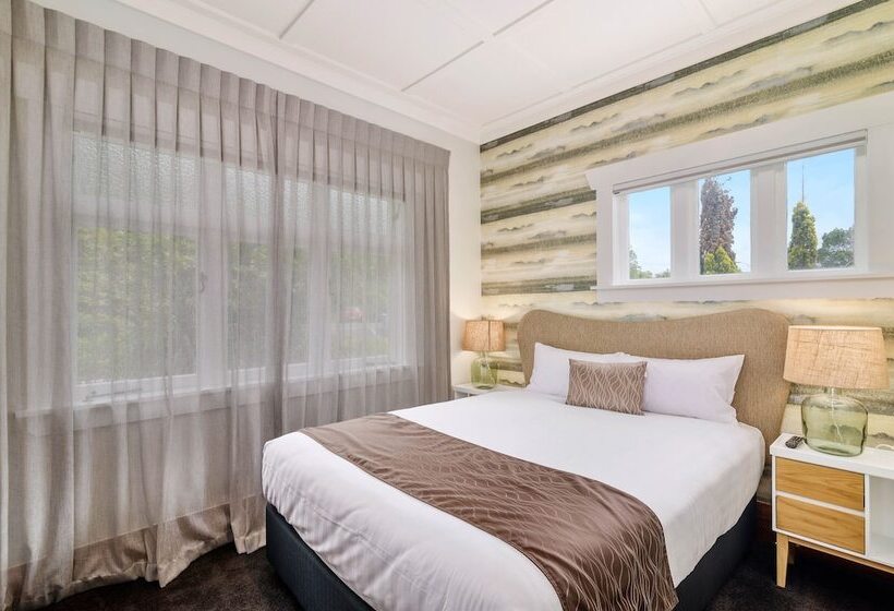 스탠다드 룸 공동 욕실, Lakes Lodge Rotorua