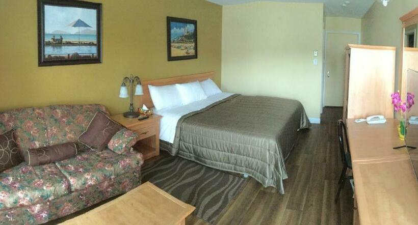 キングサイズベッドのスタンダードルーム, Motel Hospitalité