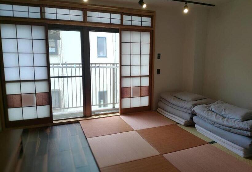 스탠다드 트리플 룸 테라스, Kyoto Guesthouse Lantern