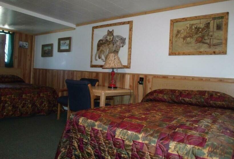 Номер Стандарт 2 Двуспальные Кровати, Antler Motel