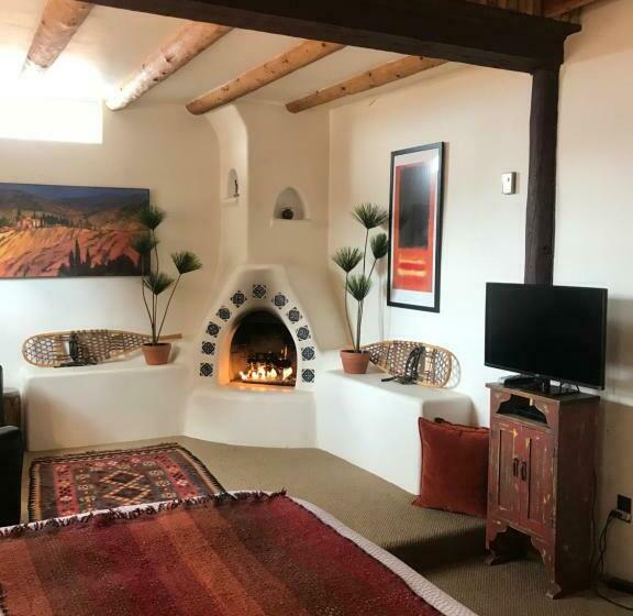 디럭스 스위트 킹 침대, Old Taos Guesthouse B&b