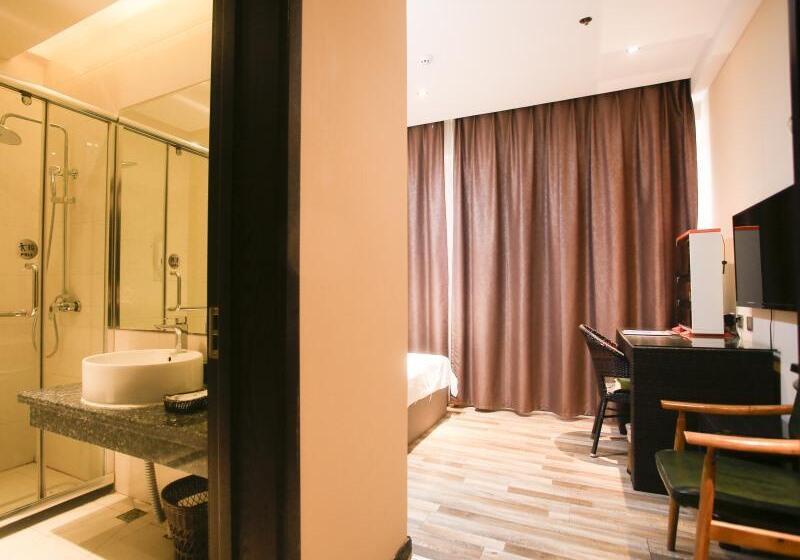 标准间, Greentree Inn Shandong North Weihai Station North International Bathing Beach Business