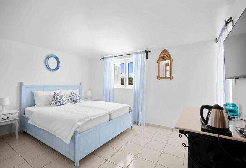 اتاق استاندارد با بالکن و چشم‌انداز دریا, Boutique Guesthouse Sveti Petar, On The Beach, Heated Pool & Boat Berth   Adult Only