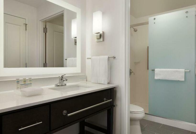 带大床的套房, Homewood Suites By Hilton Charlotte/southpark