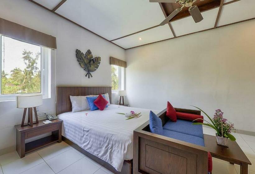 اتاق سوپریور با چشم‌انداز باغ, Tam Thanh Beach Resort & Spa