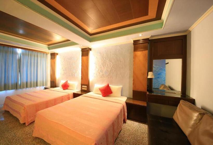 اتاق استاندارد چهار تخته با چشم‌انداز دریا, Goden Beach B&b
