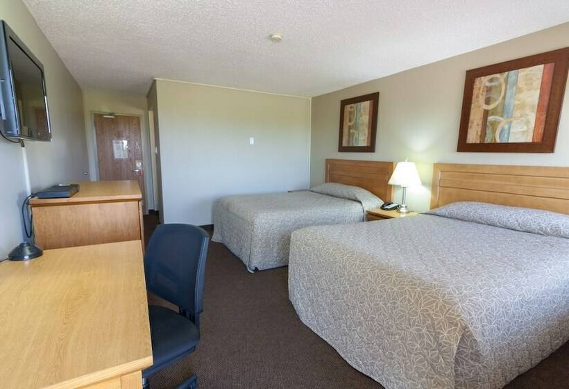 Номер Стандарт 2 Двуспальные Кровати, Bcminns  Lloydminster