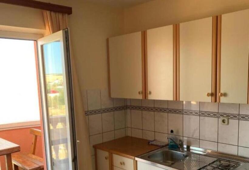 침실1개 아파트 발코니 바다 전망, Apartments Ata