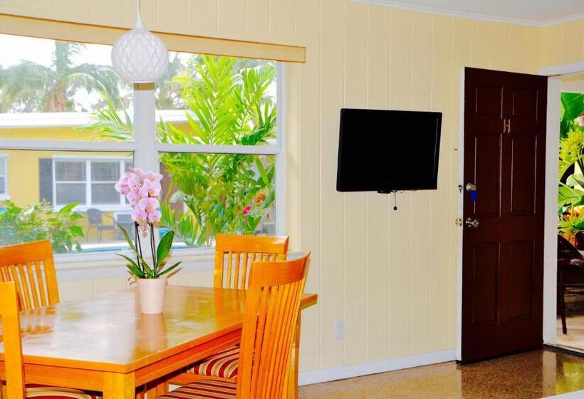 Апартаменты 1 Спальня Вид на Бассейн, Sea Turtle Inn