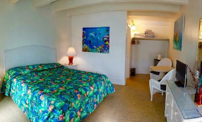 キングサイズベッドのスタンダードルーム, Key Colony Beach Motel