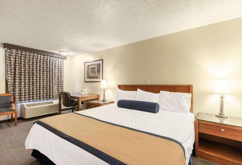 장애인을 위한 킹사이즈 침대 스탠다드 룸, Value Inn Kenosha I 94   Exit 344