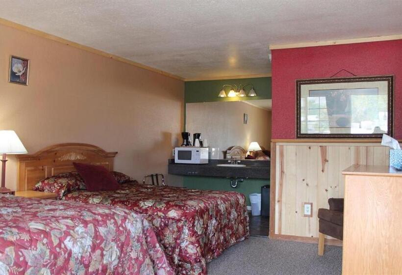스탠다드 룸 더블 침대 2개, Whitney Portal Hotel And Hostel