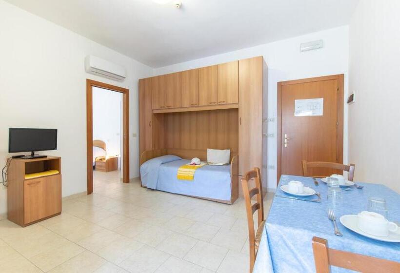 Апартаменты 1 Спальня с Балконом, Residence Hercules