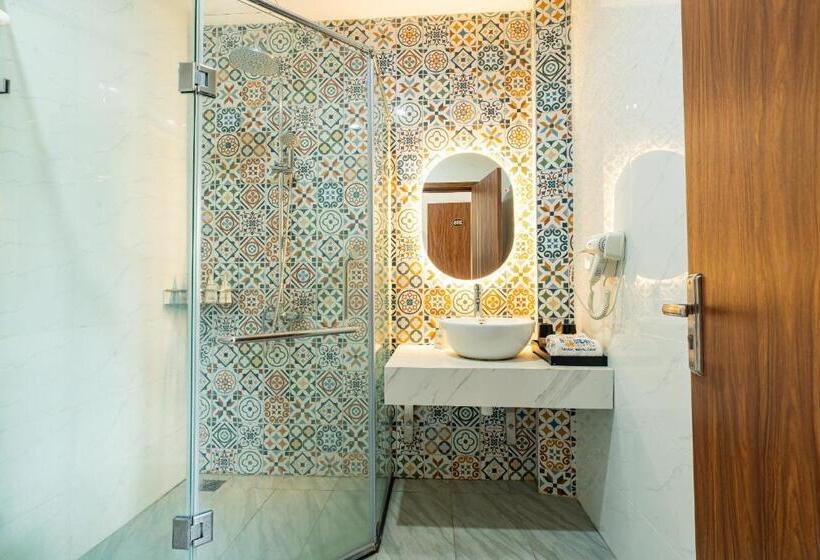 اتاق استاندارد با چشم‌انداز باغ, Khách Sạn Aquariusgarden Vân Long Ninh Bình