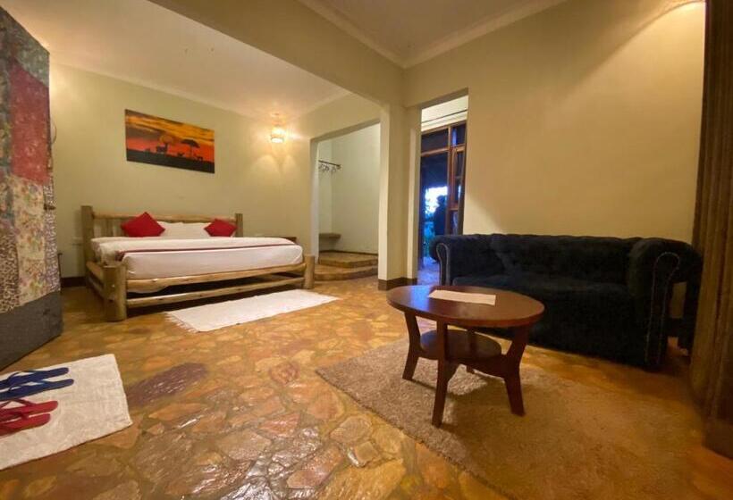 اتاق استاندارد با چشم‌انداز باغ, Afro Smile Hotel & Guest House
