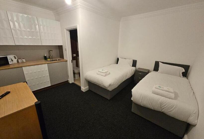 חדר סטנדרט לשלושה, Nysdill Hotel Norwich