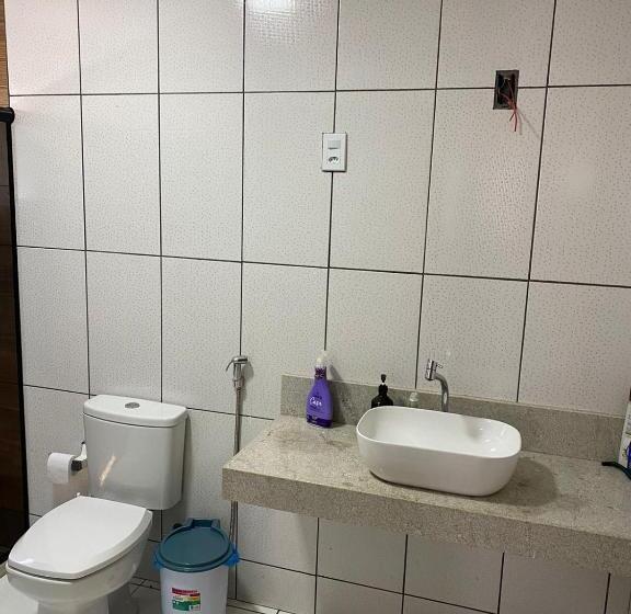 4인용 스탠다드 룸, Quarto Com Banheiro Em Mucugê Para Fligê