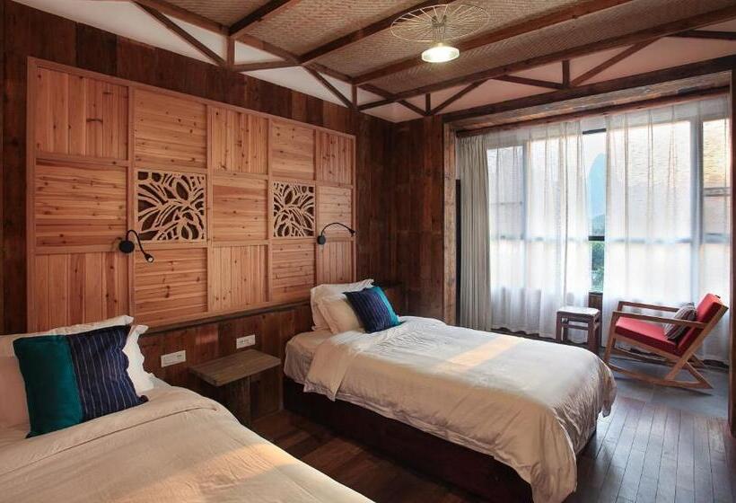 Номер Стандарт с Террасой, Yangshuo Shui Mo Ju Guesthouse