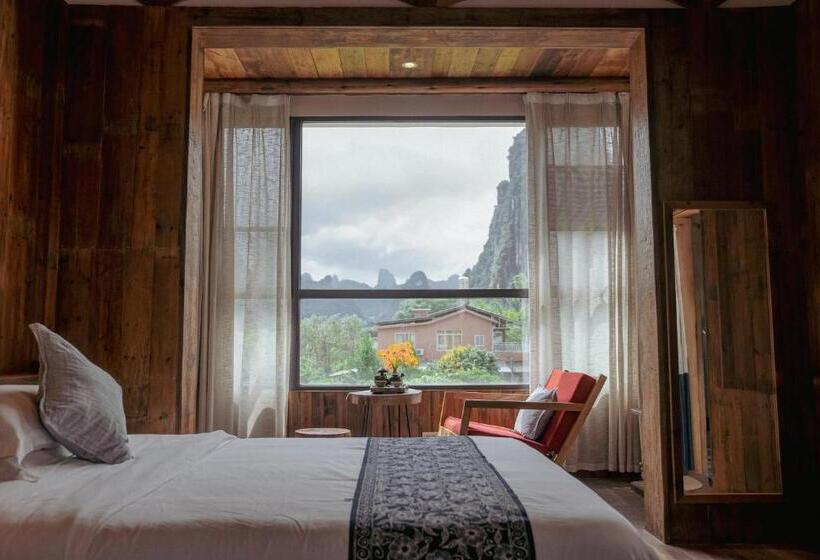 Номер Стандарт с Террасой, Yangshuo Shui Mo Ju Guesthouse
